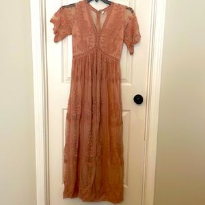 Floor length Maternity dress. Size Small.